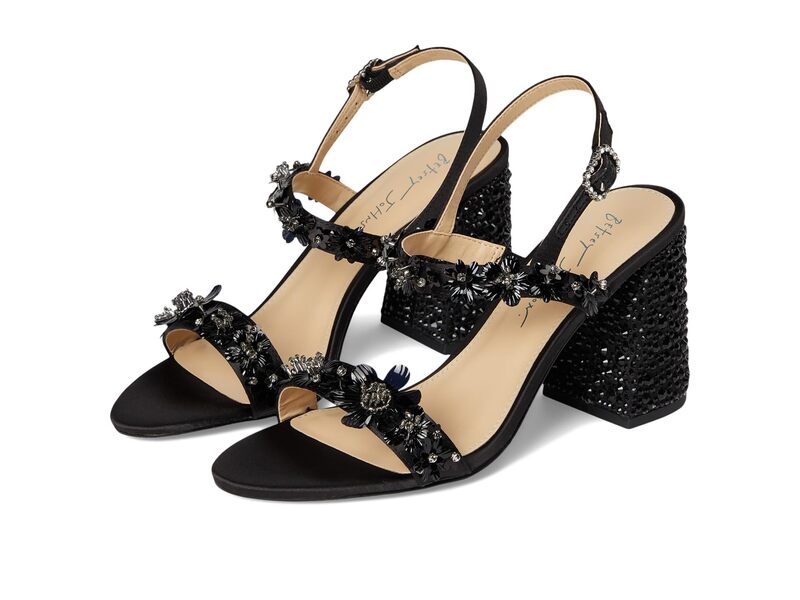 ブルーバイベトシージョンソン レディース シューズ 踵 Blue by Betsey Johnson Drue Black 黒いこと