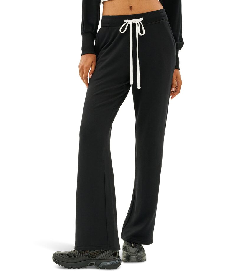 スピリッツフィフティファイブ レディース ボトムス カジュアルパンツ スウェットパンツ フリース Splits59 Raven Fleece Full-Length Sweatpants Black ブラック|ReVida 店