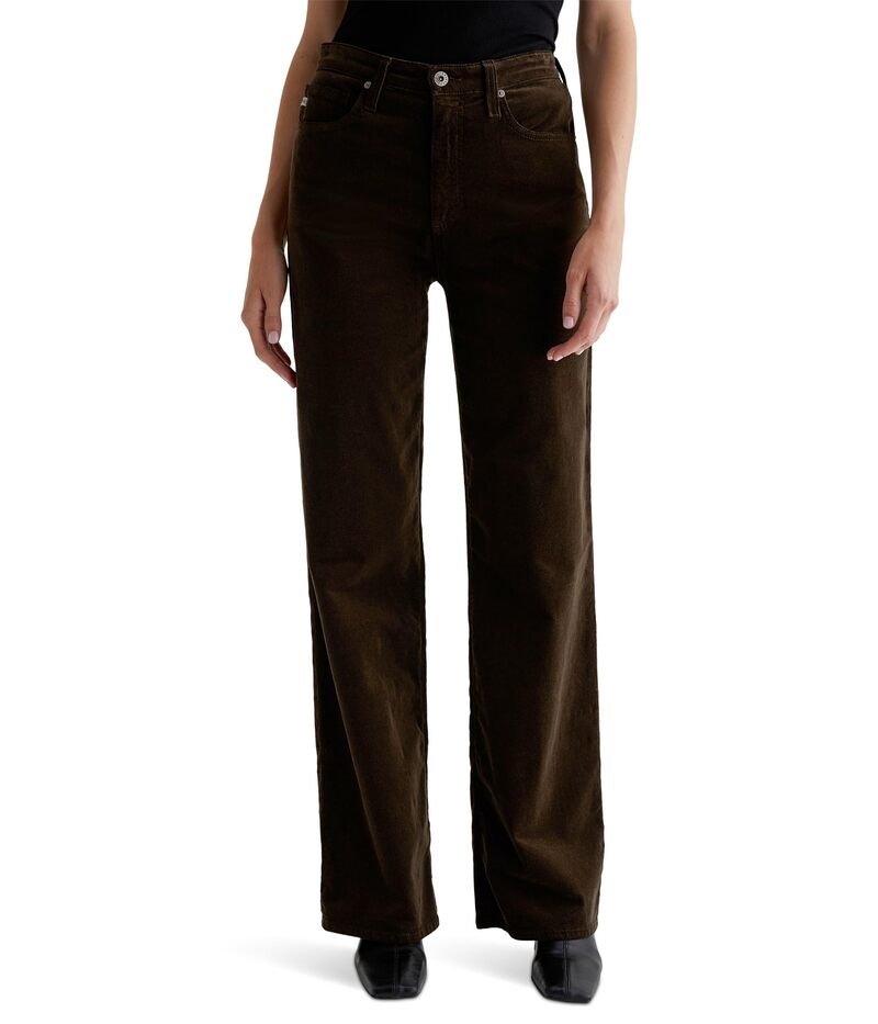 エージージーンズ レディース ボトムス デニムパンツ ワイドレッグ AG Jeans Kora High Rise Wide Leg in Rich Umberich Umber