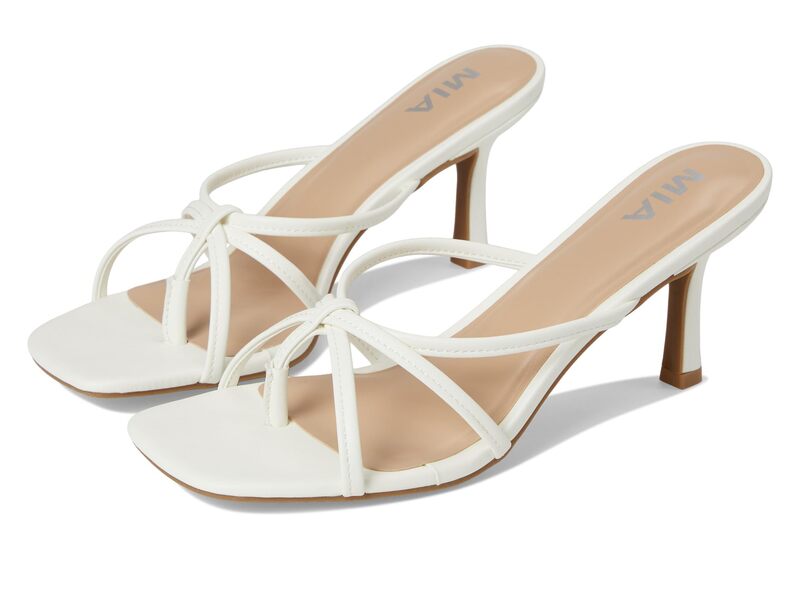 ミア レディース シューズ ヒール MIA Sybel White ホワイト 8,345円