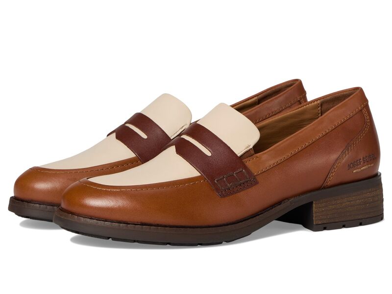 ジョセフセイベル レディース シューズ スリッポン・ローファー Josef Seibel Kate 03 Cognac Muliti