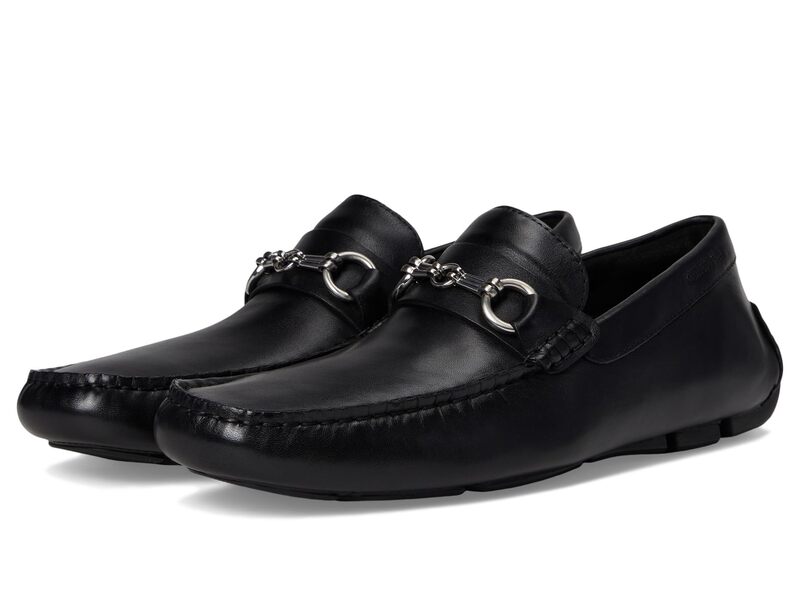 ケネスコール メンズ シューズ スリッポン・ローファー Kenneth Cole Theme Bit Detail Driver Black ブラック