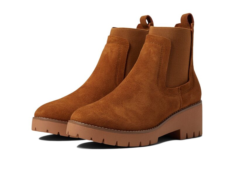 金髪 レディース シューズ ブーツ・レインブーツ Blondo Dyme Waterproof Cognac Suede