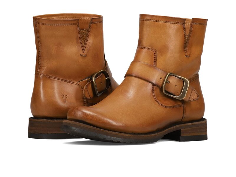 フライ レディース シューズ ブーツ・レインブーツ Frye Veronica Flex Bootie Caramel
