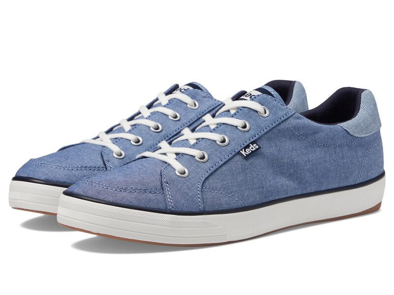ケッズ レディース シューズ スニーカー スピード競技 Keds Center III Lace Up Navy Textile 米国海軍