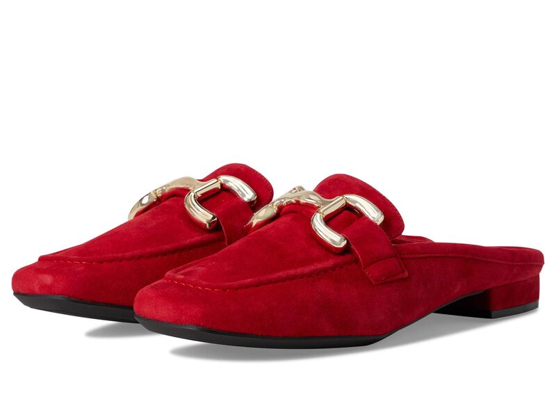 ベネリ レディース シューズ スリッポン・ローファー Vaneli Shaine Red Suede レッド｜ReVida 店