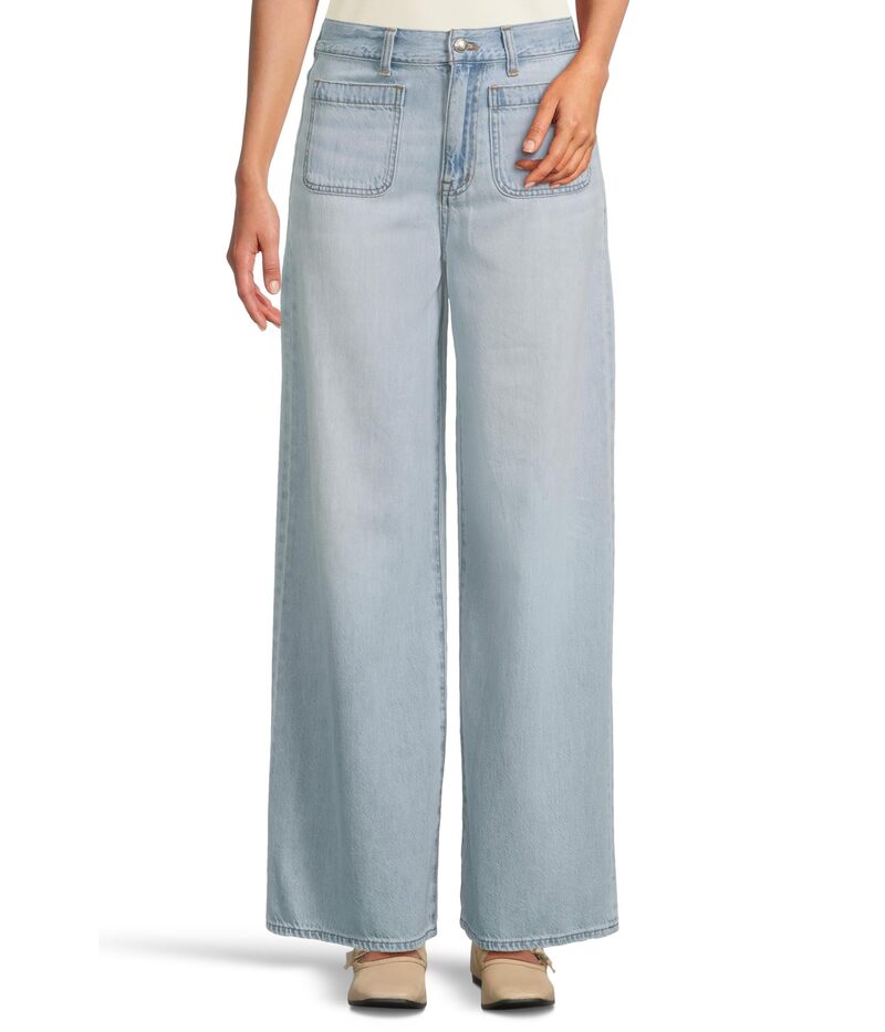 メイドウェル レディース ボトムス デニムパンツ Madewell Patch Pocket Superwide-Leg in Ahern Wash Ahern Wash