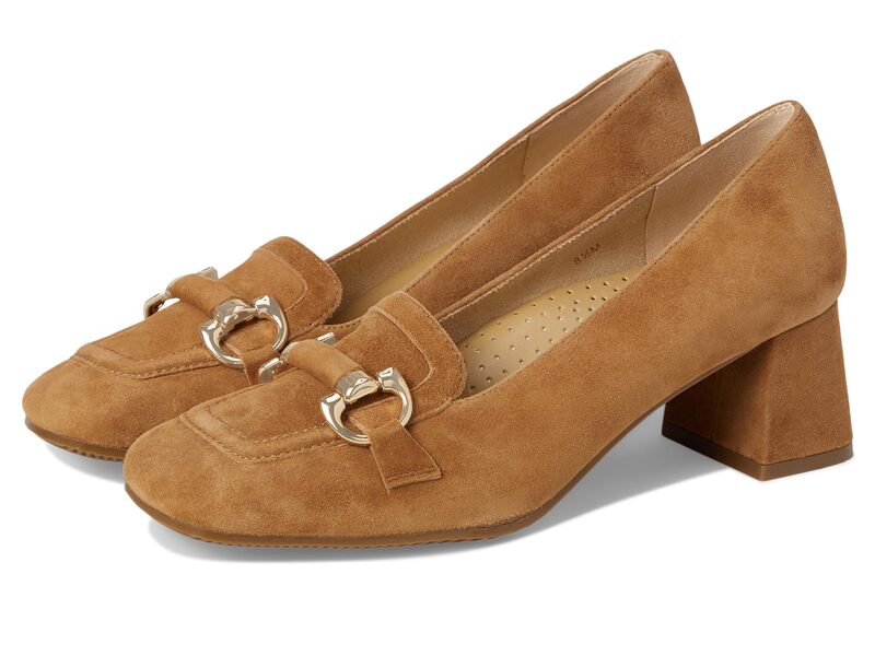 ベネリ レディース シューズ 踵 Vaneli Ashlan Russet Suede