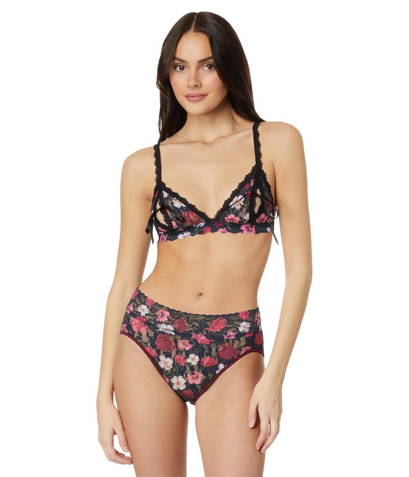 ハンキーパンキー レディース アンダー御召しもの ブラ Hanky Panky Papillion Rose Open Bralette アメリシウム I Dreaming (Floral Print)
