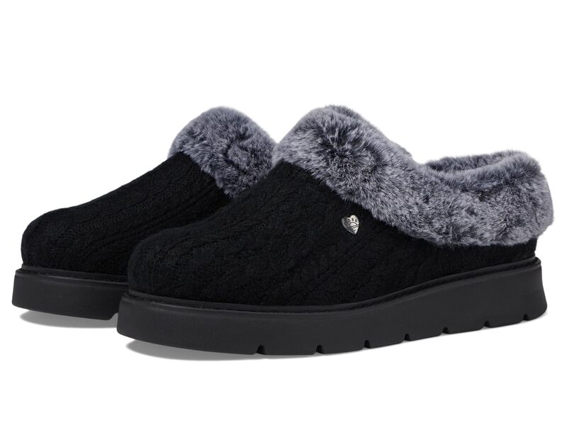 スケッチャーズ レディース シューズ サンダル BOBS from SKECHERS Keepsakes Lite - Warm Greetings Black/Black ブラック