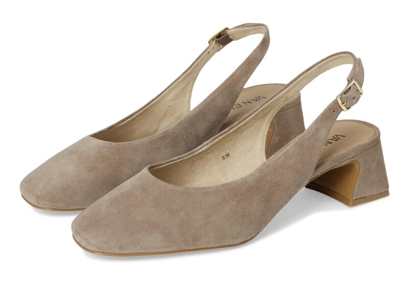 ベネリ レディース シューズ 踵 Vaneli Darsy Military Suede