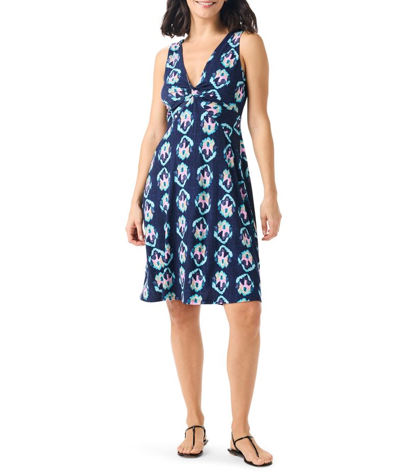 ニックプラスゾーイ レディース トップス ワンピース NIC+ZOE Ocean Batik Dress Indigo Multi インディゴ