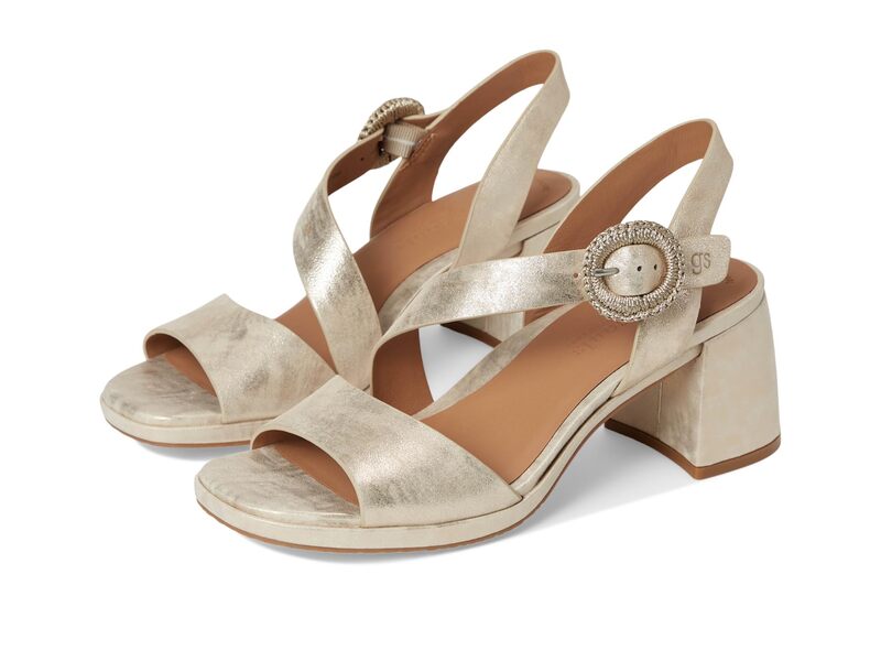 ケネスコール レディース トップス 衣装 Gentle Souls by Kenneth Cole Roma Soft Gold Leather ゴールド