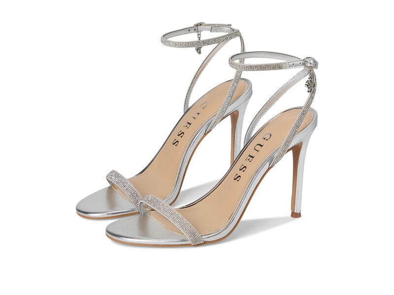 ゲス レディース シューズ ブーツ・レインブーツ GUESS Charmer Silverubber シルバー