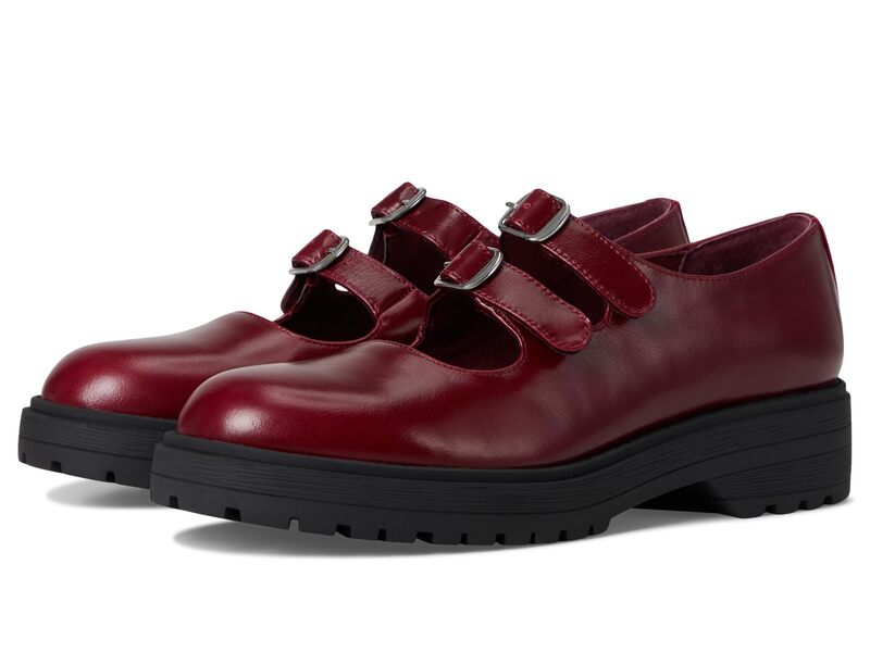 スティーブ マデン レディース シューズ サンダル Steve Madden Alba Burgundy Leather バーガンディ