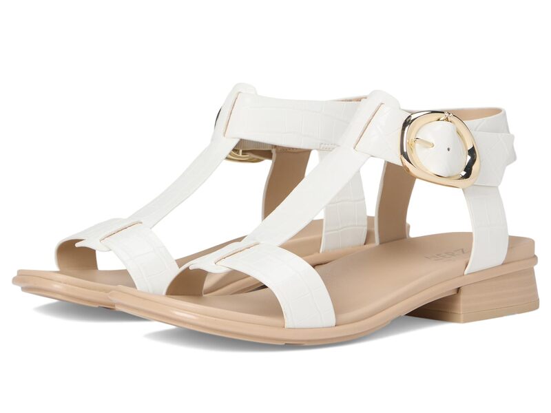 ナチュライザー レディース シューズ 踵 Naturalizer Brandy White Faux Leather 白いこと