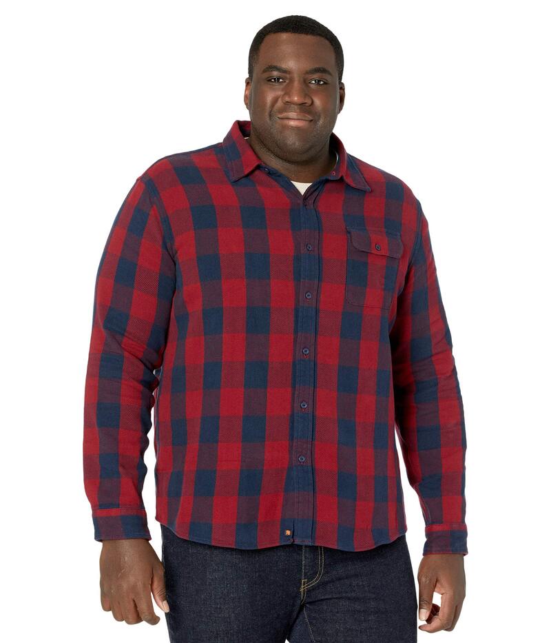 ノーマルブランド メンズ トップス シャツ The Normal Brand Boone Heavy Brushed Twill Red Plaid レッド