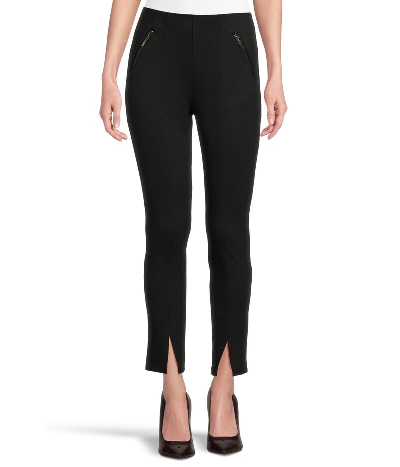 リヴァプール ロサンゼルス レディース ボトムス カジュアルパンツ Liverpoolos Angeles High-Rise Pull-On Legging w/ Slit Hem Black ブラック