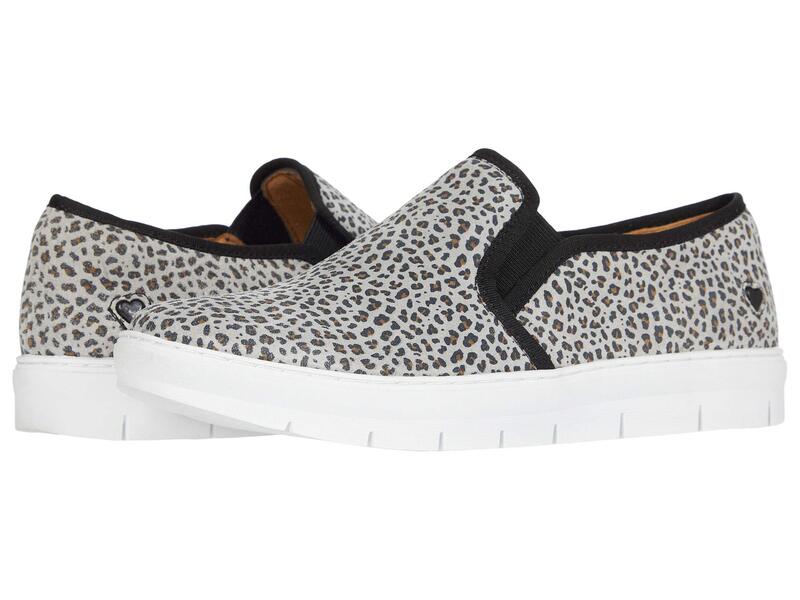 ナースメイト レディース シューズ スニーカー Nurse Mates Adela Grey Leopard グレー｜ReVida 店