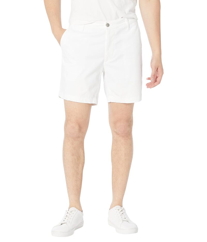 エージージーンズ メンズ ボトムス ハーフパンツ・ショーツ ショートパンツ AG Jeans Cipher Slim Shorts White ホワイト｜ReVida 店