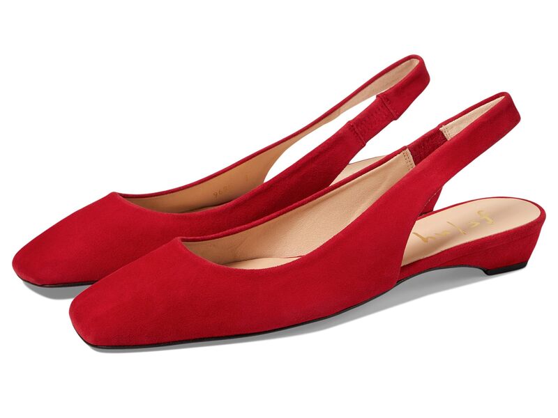 フレンチソール レディース シューズ サンダル French Sole Mischa Red Suede レッド