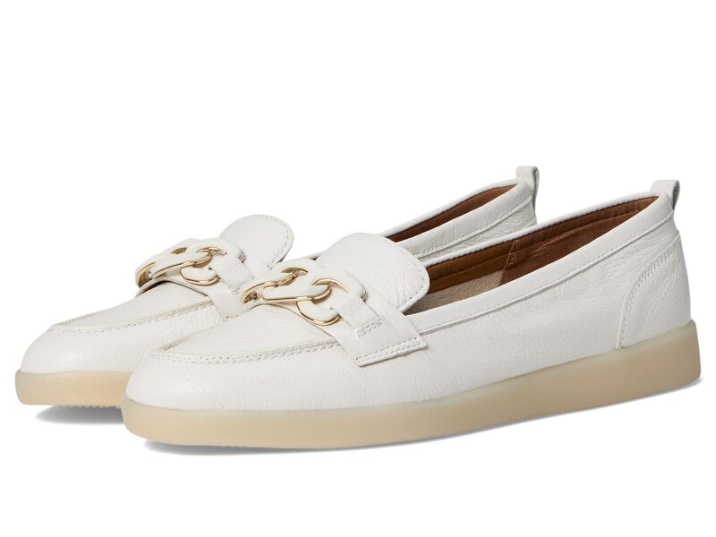 ナチュライザー レディース シューズ スリッポン・ローファー Naturalizer Kateri Warm White Leather ホワイト