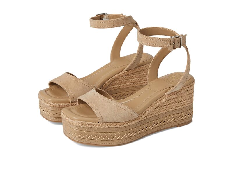 ヴィンスカムート レディース シューズ 踵 Vince Camuto Lilla Espadrille Wedge Tortilla