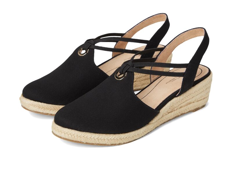 ライフストライド レディース シューズ ブーツ・レインブーツ LifeStride Kennedy Black Canvas ブラック｜ReVida 店