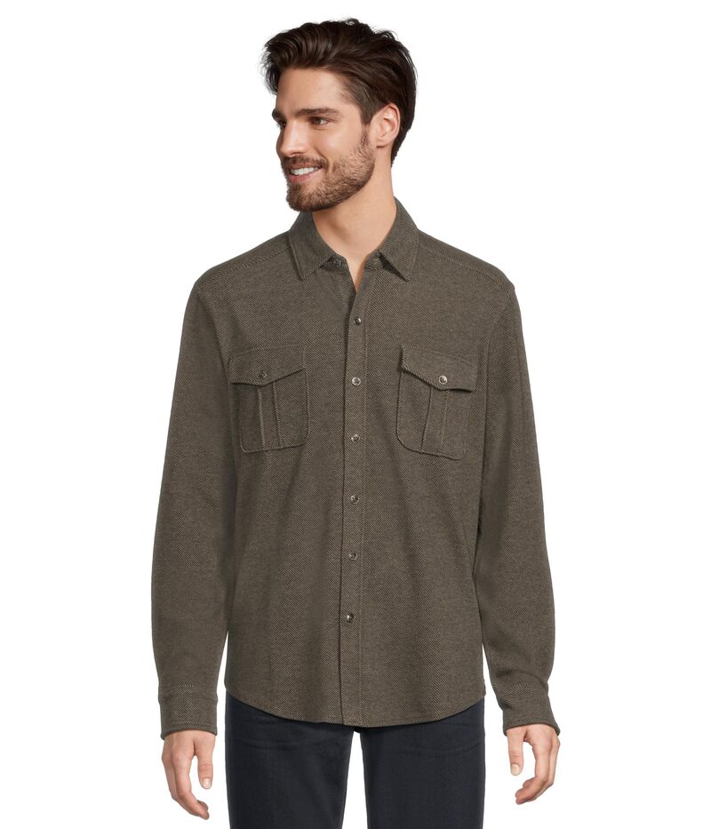トッミーバハマ メンズ トップス シャツ Tommy Bahama Fireside Coast Shirt Long Sleeve Rockwell