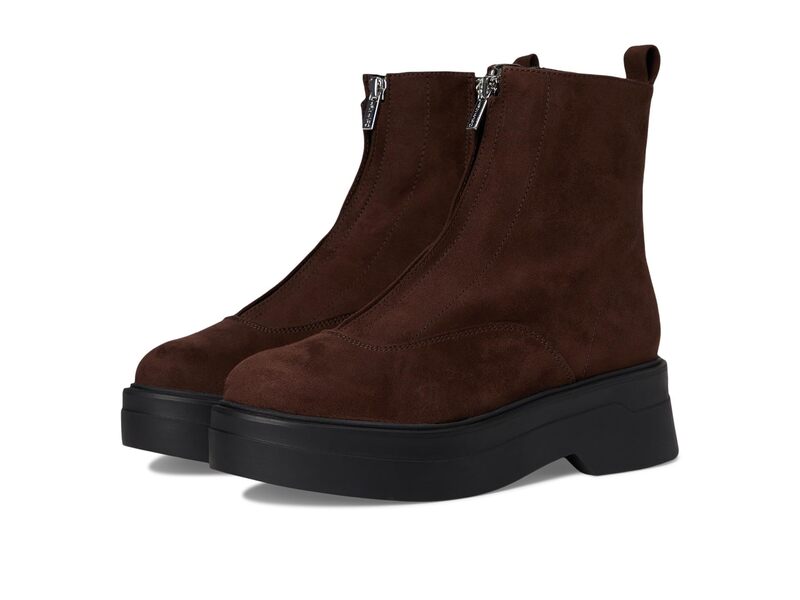 カルバンクライン レディース シューズ ブーツ・レインブーツ Calvin Klein Rivin Dark Brown ブラウン