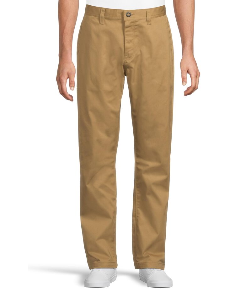 ボルコム メンズ ボトムス 心地よいズボン下 Volcom Frickin Chino Pants Darkhaki カーキ