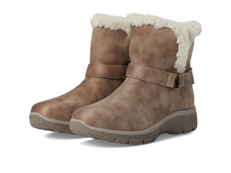 スケッチャーズ レディース シューズ ブーツ・レインブーツ SKECHERS Easy Going - Dreamers Move - Hands Free Slip-Ins Dark Taupe トープ