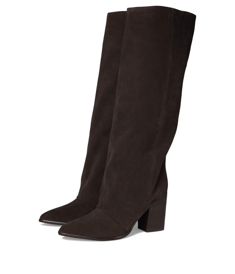 ナインウェスト レディース シューズ ブーツ・レインブーツ Nine West Chicke Dark Brown Suede ブラウン
