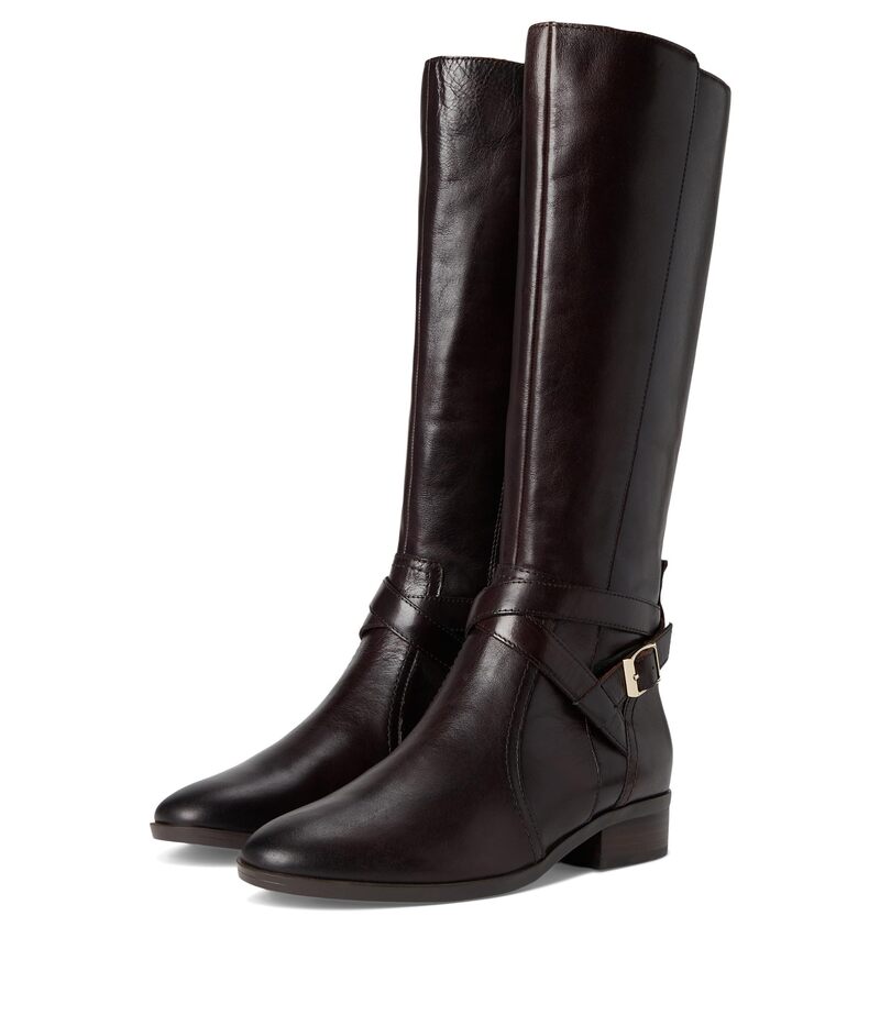 ナチュライザー レディース シューズ ブーツ・レインブーツ Naturalizerena2 Narrow Calf Boots Brown Leather ブラウン