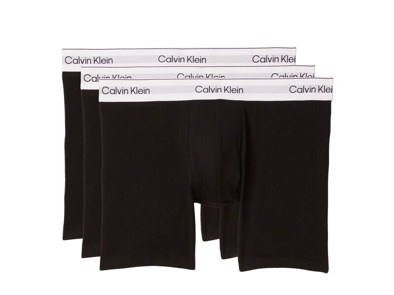 カルバン クライン アンダーウェア メンズ ボクサーパンツ コットン Calvin Klein Underwear Icon Cotton Stretch 3-pack Boxer Brief Black/Black ブラック|ReVida 店