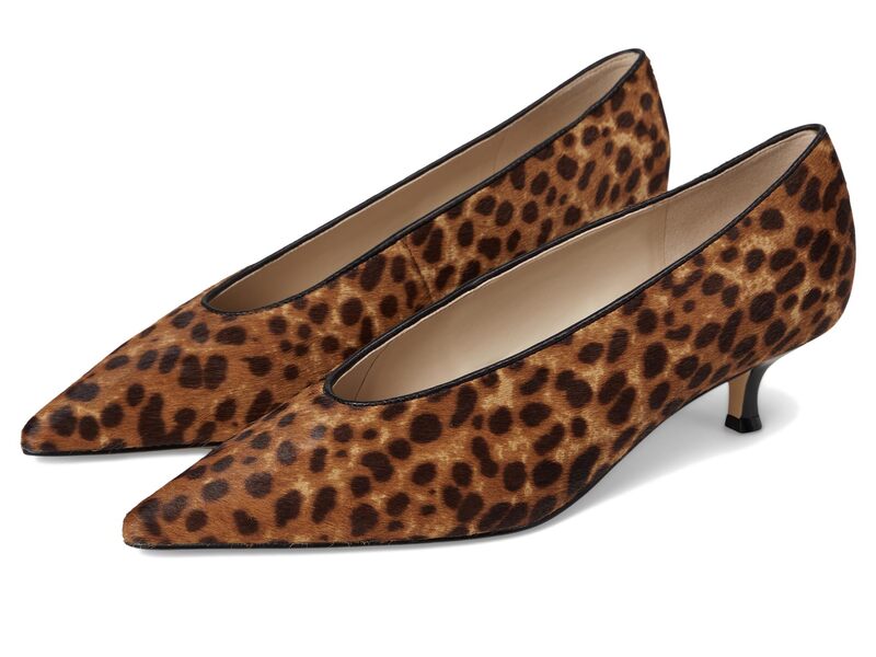 目じるし・フィッシャー レディース シューズ 踵 Marc Fisher LTD Cecilely Leopard/Black 黒いこと