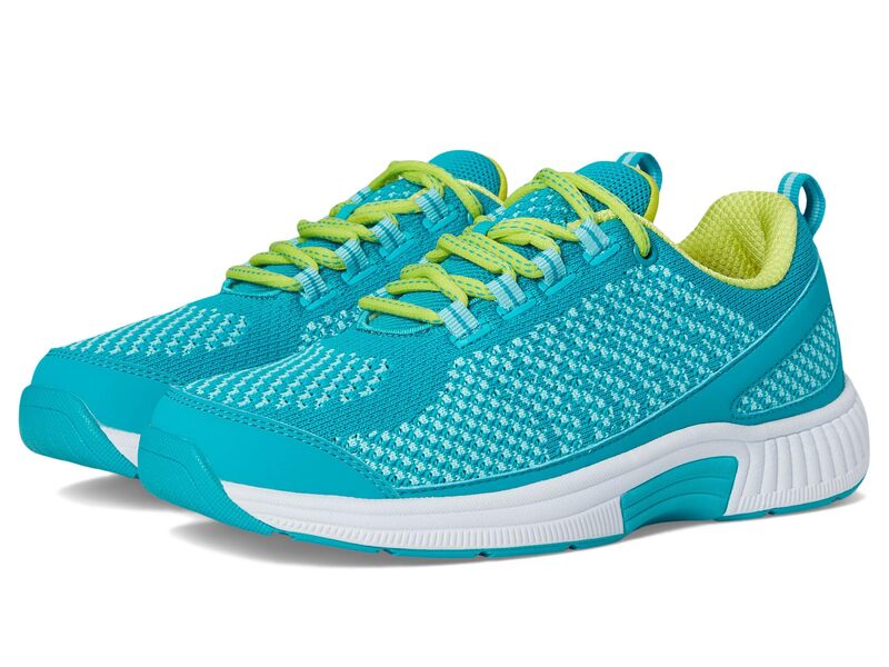 オルトフィート レディース シューズ スニーカー Orthofeet Coral Turquoise ターコイズ