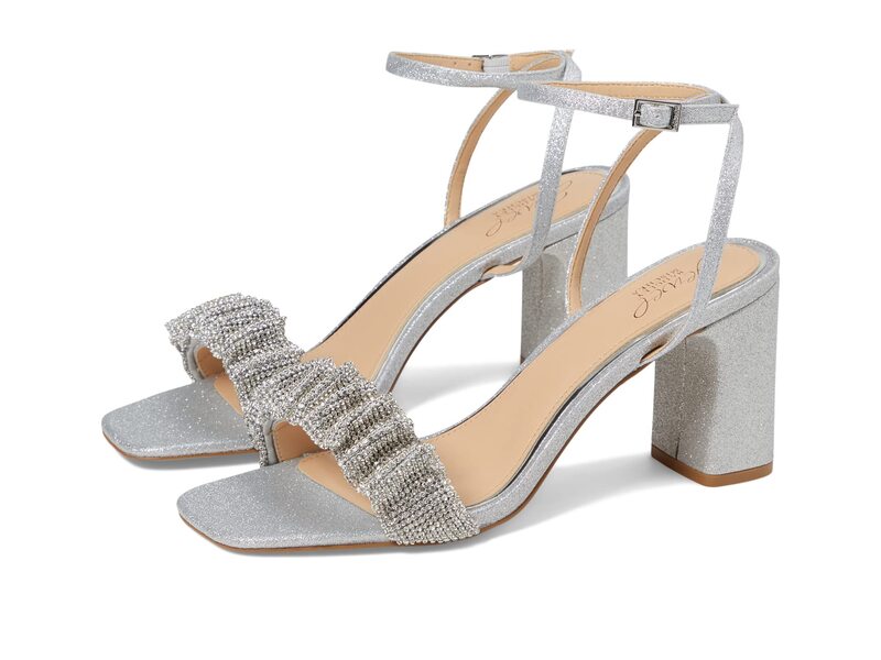 ジュウェルダグレイミシュカ レディース シューズ ヒール Jewel Badgley Mischka Rita Silver シルバー