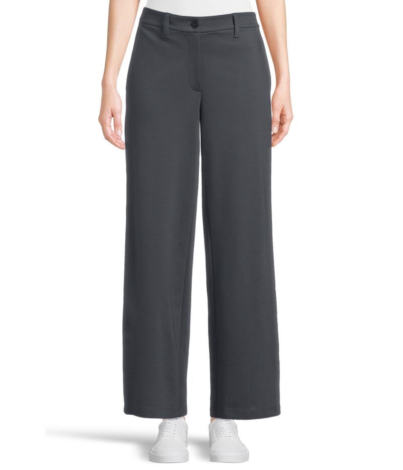 エイリーンフィッシャー レディース ボトムス カジュアルパンツ Eileen Fisher Wide Fullength Trouser Ebony
