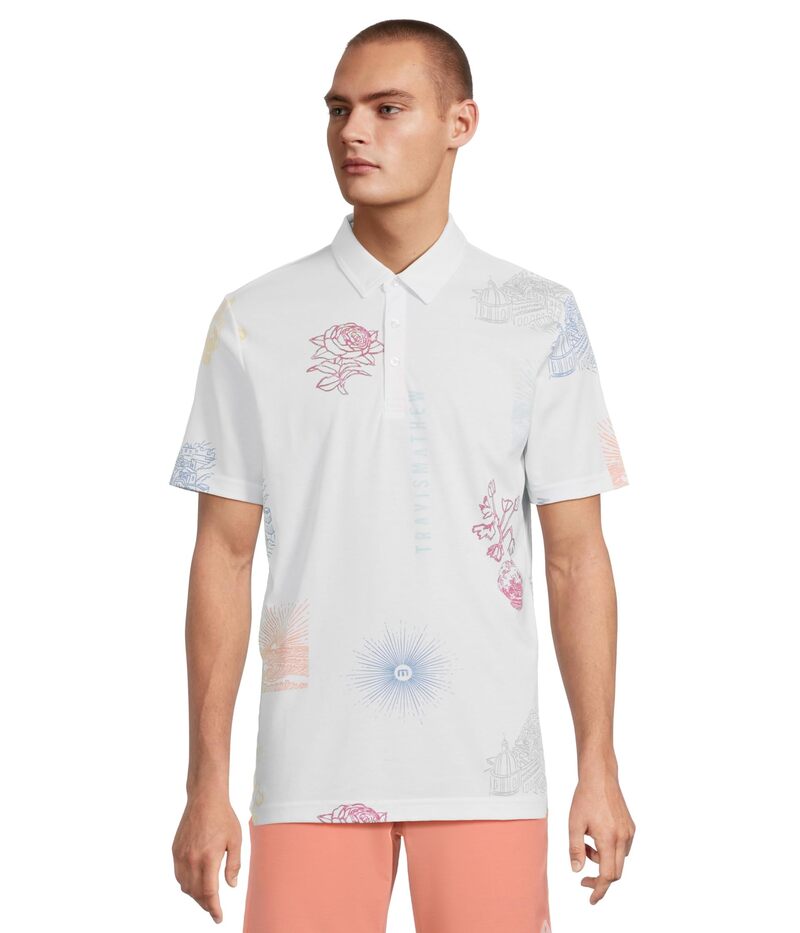 トラビスマヒュー メンズ トップス シャツ TravisMathew Passport Polo White ホワイト
