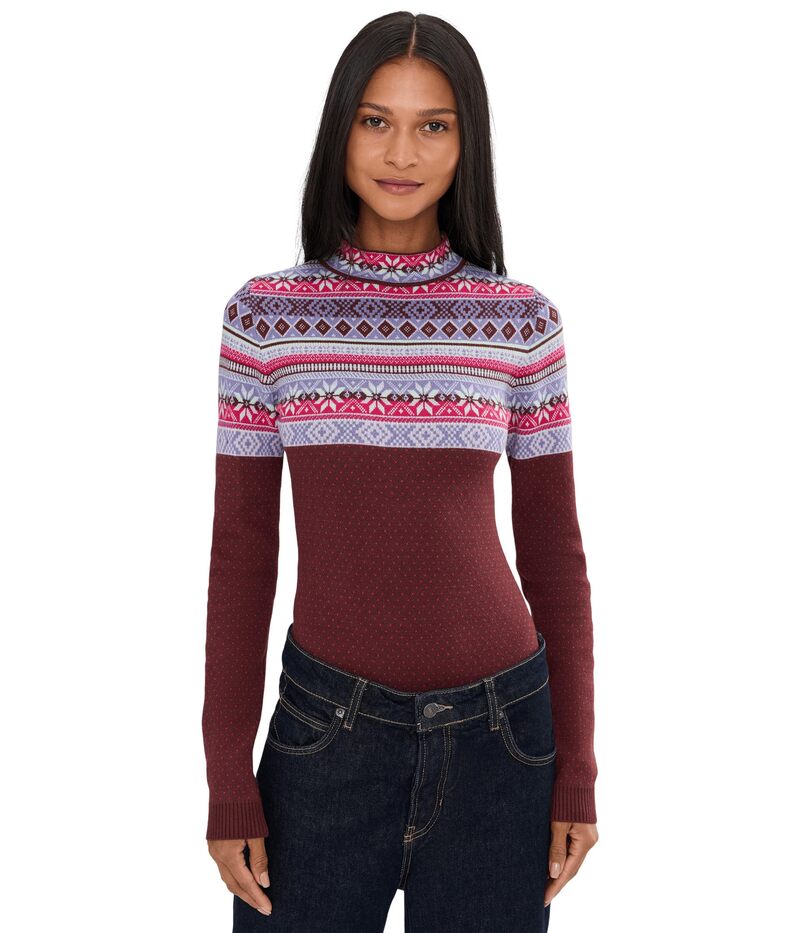 フリーピープル レディース トップス シャツ ボディースーツ Free People Winter Warmer Bodysuit Maple Combo