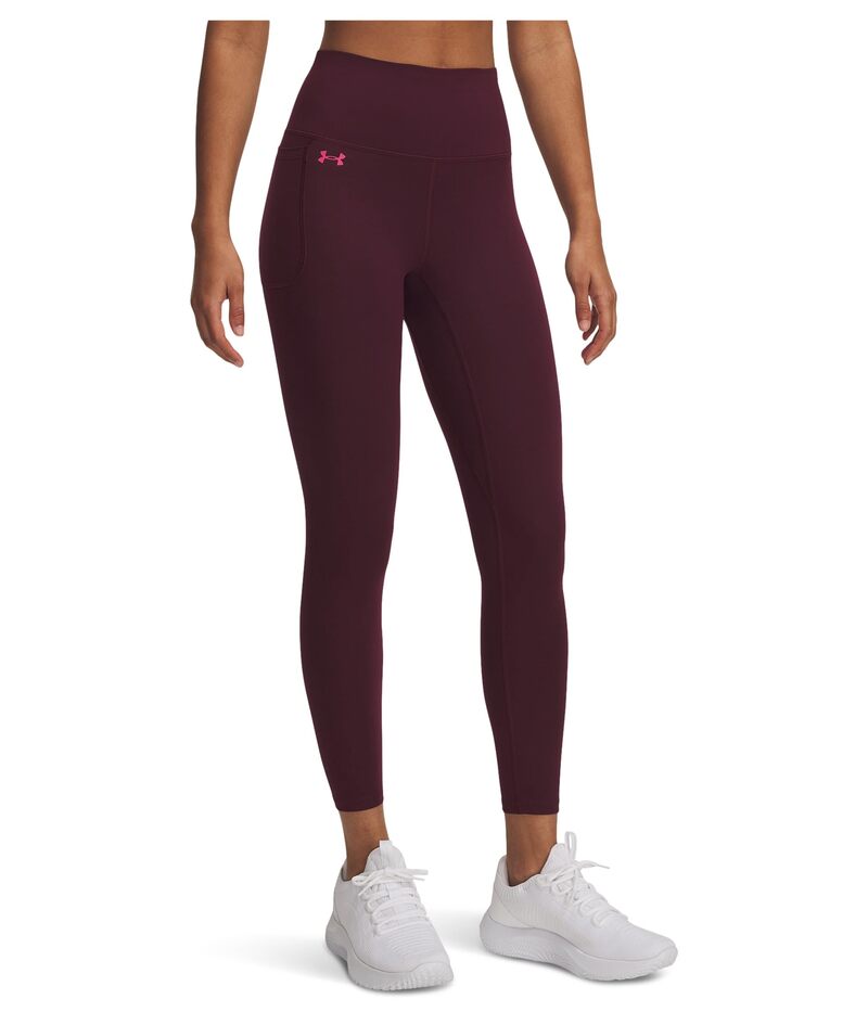 アンダーアーマー レディース ボトムス カジュアルパンツ アンクル レギンス Under Armour Motion Ankleggings Dark Maroon/Fuchsia Dusk マルーン
