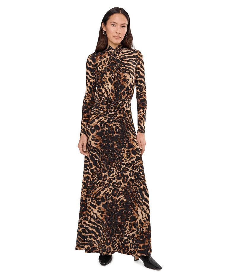 オールセインツ レディース トップス 衣装 AllSaints Mina Dress Pardus Honey Brown 赤銅色