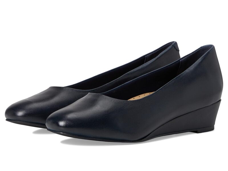 トロッターズ レディース シューズ ヒール Trotters Denisse Navy ネイビー|ReVida 店