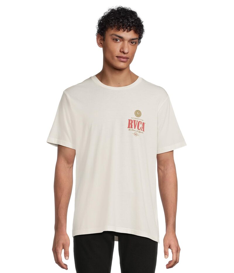 ルーカ メンズ トップス シャツ RVCA Philsner Short Sleeve Antique White ホワイト