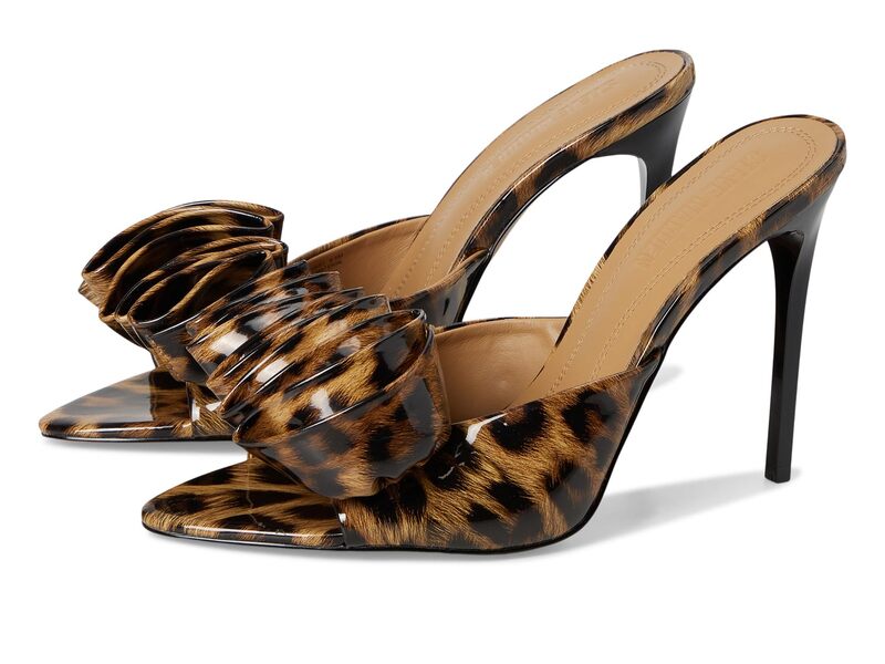 スティーブ マデン レディース シューズ ヒール Steve Madden Affinity Leopard Patent アニマル｜ReVida 店