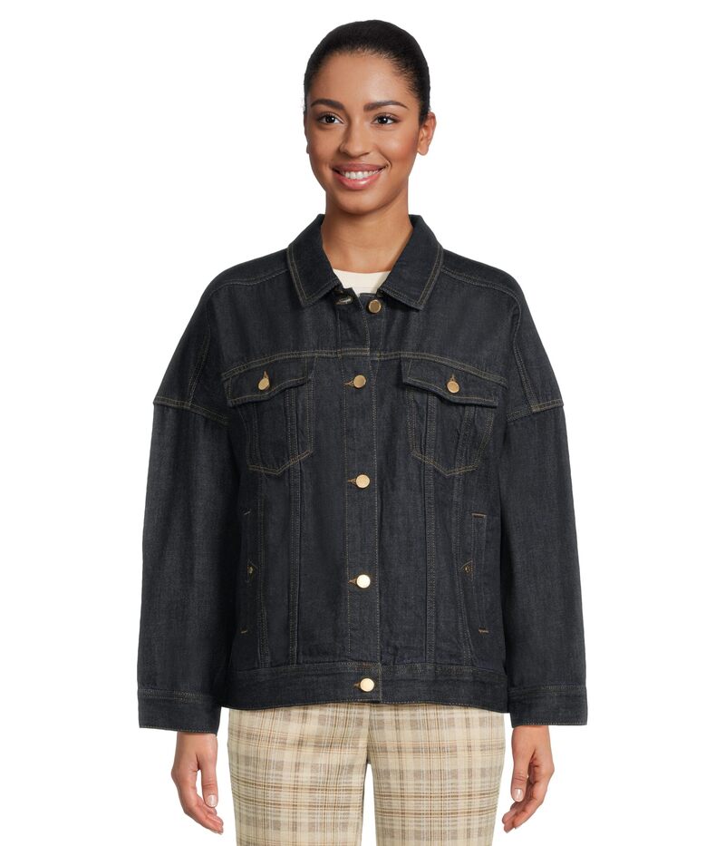 リヴァプール ロサンゼルス レディース アウター コート ドロップショルダー ジーンズ ジャケット Liverpoolos Angeles Drop Shoulder Jeans Jacket Indigo Rinse インディゴ