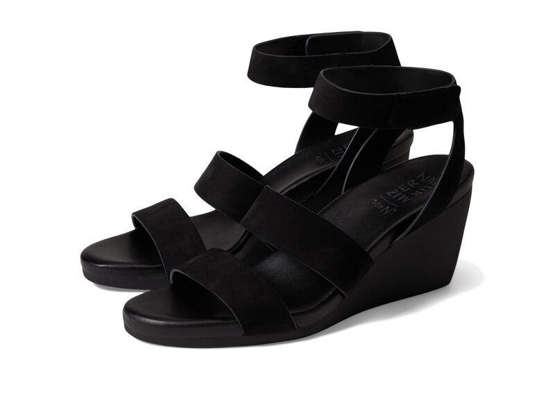 ナチュライザー レディース シューズ 踵 Naturalizer Genn-Ignite Black Nubuck 黒いこと