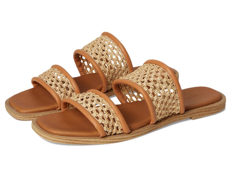 セイシェルズ レディース シューズ サンダル なめし革 Seychelles Water Lilly Leather Slide Sandal Beige ベージュ コンフォートサンダル-レディース靴