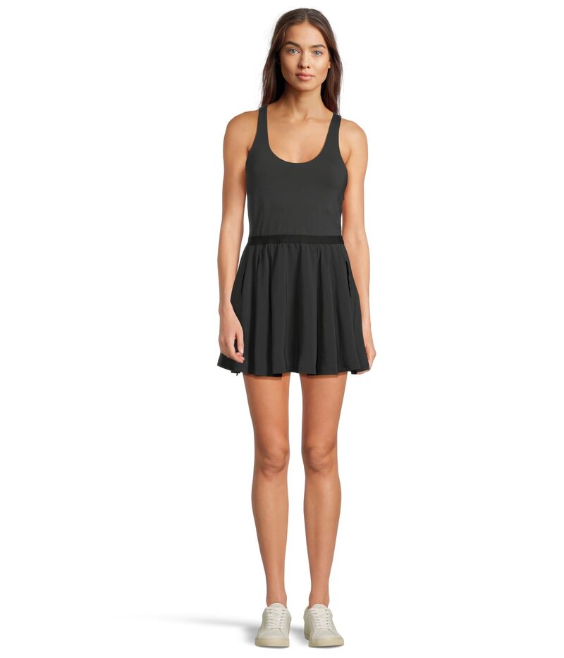 ビヨンドヨガ レディース トップス ワンピース プリーツ Beyond Yoga Score Pleatedress True Black ブラック|ReVida 店